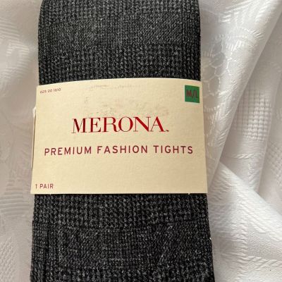 MERONA -SIZE M/L GRAY FASHION TIGHTS FOR WOMAN